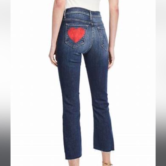 Mother Denim Insider Crop Step Fray Inseam 25" Size 26 - Picture 3 of 9